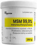Toidulisand Proton Labs MSM 99,9% PURE orgaaniline v&auml;&auml;vel, pulber, 250g