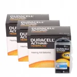 Duracell ActivAir 675 (PR44) kuuldeaparaadi patareid, 180 tk, 3 pakki