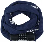 Jalgratta lukk DUNLOP CIPHER CHAIN 120 cm x &Oslash; 2,5 mm tumesinine