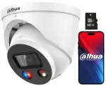 V&auml;line kuplikaamera IP Dahua 8Mpx Full-Color, 32GB m&auml;lukaardiga