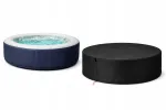 Jacuzzi pallikujuline veekindel kate 200x200x100 cm