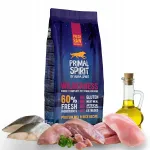 PRIMAL SPIRIT Wilderness kuivtoit koertele sealihaga, kanaliha ja kalaga, 1 kg, Alpha Spirit