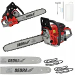 Dedra ketassaag, 2 lintidega (45 cm, 40 cm), 2,4 kW, 58 cm&sup3;