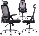 Ergonoomiline kontoritool FIGO, must