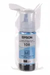 Epson 108 Light Cyan tindikassett, 70 ml
