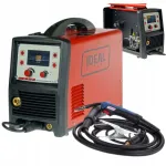 Poolautomaatne keevitusmasin EXPERT MIG 215 LCD MIG/MMA/TIG SYNERGIC ALU IDEAL 200A