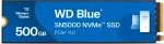 Sisemine SSD ketas WD Blue SN5000 500GB, M.2 2280, PCIe 4.0 NVMe (WDS500G4B0E)