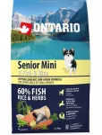 ONTARIO SENIOR MINI 7 Fish kuivtoit v&auml;iket&otilde;ugu vanadele koertele riisiga, 6,5 kg