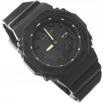 Naiste k&auml;ekell Casio GMA-P2100SA-1A2ER G-Shock must 200 m kronomeetriga