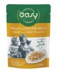 OASY kassitoit kanaliha ja magusa kartuliga, 70 g