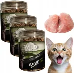 Kassi suupisted Wild Freedom RAW, 105 g, l&uuml;ofiliseeritud lammekopsud, 100% liha