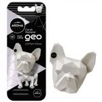 AROMA CAR GEO DOG 3D auto l&otilde;hnakapsel buldogi ja puuvillal&otilde;hnaga