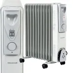 &Otilde;liradiaator RAVANSON OH 11, 2500 W, valge ratastega