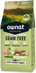 Kuivtoit kassidele Ownat Cat PRIME kanaliha ja kalkunilihaga, 1 kg, teraviljavaba