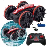 Raadio teel juhitav auto RC AMPHIBIA 4x4, ujuv, sooritab 360&deg; trikke