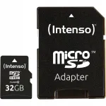 microSDHC m&auml;lukaart Intenso 32GB Class 10