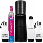 Vees&uuml;sindaja SodaStream Terra must, 3 pudelit, silinder, My Only Bottle