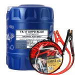 Mootori&otilde;li Mannol TS-17 Blue UHPD 5W30 20 l + s&uuml;&uuml;tekaablid