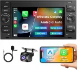 Automultimeedia 2DIN Android Ford Fiesta, Kuga MK1, 6/128GB, CarPlay, 4G, navigatsiooniga