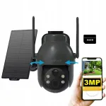 V&auml;lisel p&auml;ikese WiFi kaamera 3MPX, 360&deg;, 64GB m&auml;lukaardiga