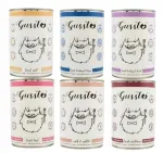 Gussto koeratoidukomplekt, mitmesugused maitsed, 6 x 400 g