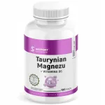 Toidulisand MAGNESIUM Taurate MAGNESIUM + B6 1600mg, 100 kapslit, INSPORT