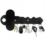 Metallist seinakinnitus v&otilde;tmetele, 5 konksu, 24x12 cm