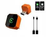 Juhtmevaba autoadapter CarPlay ja Android Auto, 5 GHz Wi-Fi, Bluetooth 5.2, USB