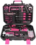 T&ouml;&ouml;riistakomplekt Sixtol HOME PINK, 128 tk