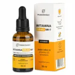 Toidulisand Vitamiin D3 + K2 MK-7 tilgad 30 ml NATTO Polish Herbarium