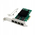 V&otilde;rgukaart MicroConnect MC-PCIEX4-I350, 4 x 1GbE