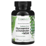 Toidulisand Emerald Laboratories Glucosamine and Chondroitin + MSM, 120 kapslit