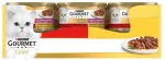 M&auml;rg kassitoit GOURMET GOLD veise- ja kanalihaga kastmes, 24 x 85 g