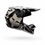 Laste moto-kiivri FOX V1 DIFFUSE SE must YL