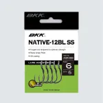 BKK Native-12BL SS konksud nr 6, 5 tk