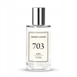 PURE 703 naiste parf&uuml;&uuml;m 50 ml, puidu, sidruni, j&otilde;ulille, pojengi ja muskaadi aroomiga