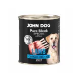 John Dog Pure Black Special Edition koerte konservid lambaliha, 800 g