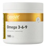 OstroVit Omega 3-6-9 180 kapslit kala&otilde;li ja vitamiin E-ga toidulisand