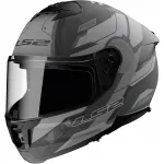 Motoringratturi kiiver LS2 FF808 Stream II Shadow, tumedasti hall, suurus XS