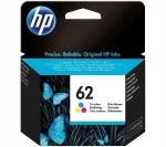 HP C2P06AE nr 62 v&auml;rviline tindikassett, 4,5 ml, originaal