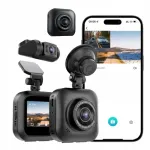 4K+1080P WiFi WDR auto videoregistraator mobiilirakendusega