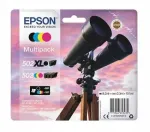 EPSON 502XL tindikomplekt, 4 v&auml;rvi (must + v&auml;rvilised), C13T02W94010
