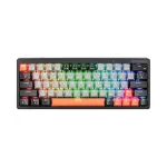 Juhtmevaba mehaaniline m&auml;nguklaviatuur EVO1 RGB taustvalgusega, 2 USB