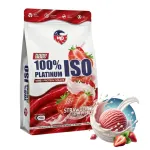 MLO 100% Platinum Isolate valgu isolaat 750 g maasika maitsega