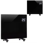 Elektriline konvektork&uuml;te 1000 W LCD-ekraaniga, puldiga, termostaadi ja taimeriga, must