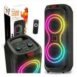 Kaasaskantav Bluetooth k&otilde;lar MEDIA-TECH Karaoke, 120W, ekvalaiseriga