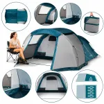 Quechua MH100 XXL telk 4 inimesele eesruumiga