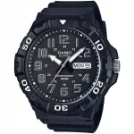 Meeste k&auml;ekell Casio MRW-210H-1AVEF karbiga ja graveeringuga