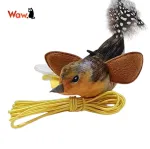Kassim&auml;nguasi lind, 7 cm, 1,8 m elastse n&ouml;&ouml;riga, pruun