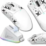 Shark X11 juhtmevaba hiir RGB valgustuse ja magnetlaadijaga